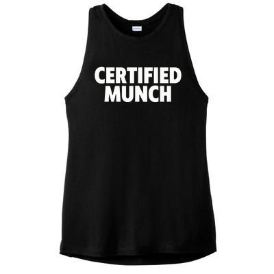 Certified Munch Ladies PosiCharge Tri-Blend Wicking Tank