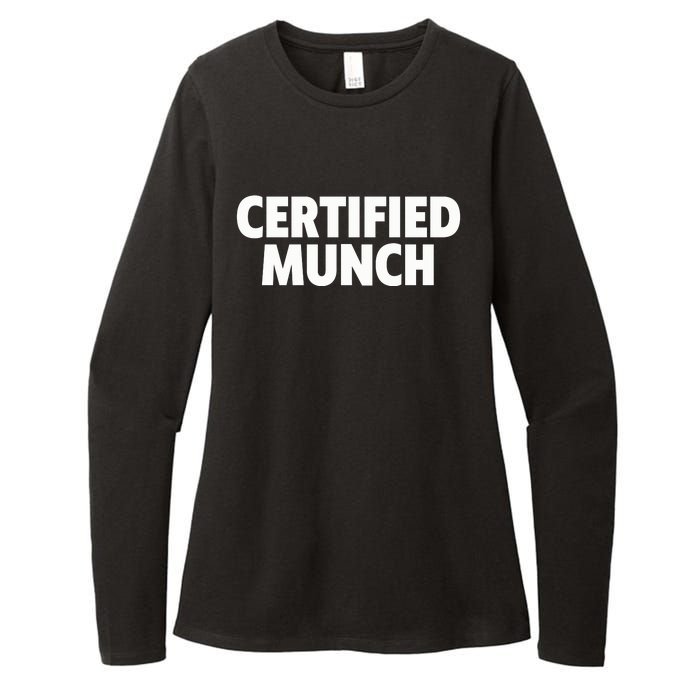 Certified Munch Womens CVC Long Sleeve Shirt