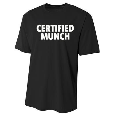 Certified Munch Performance Sprint T-Shirt