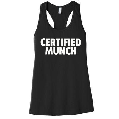 Certified Munch Women's Racerback Tank