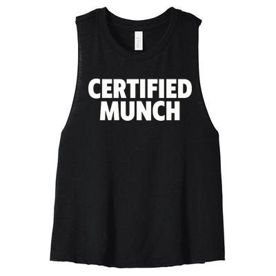 Certified Munch Women's Racerback Cropped Tank