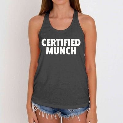 Certified Munch Women's Knotted Racerback Tank