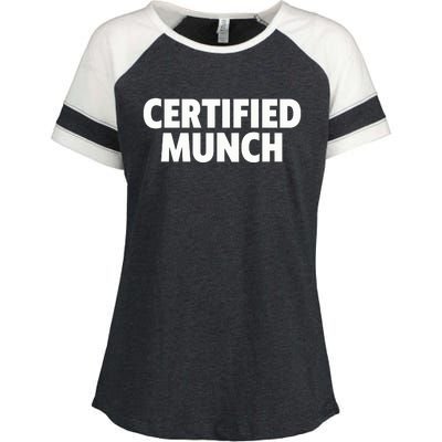 Certified Munch Enza Ladies Jersey Colorblock Tee