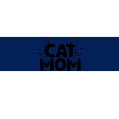 Cat Mom Bumper Sticker