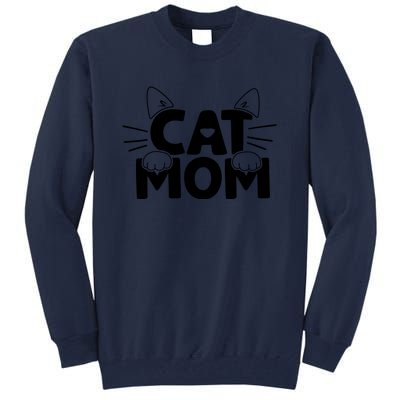 Cat Mom Tall Sweatshirt