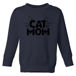 Cat Mom Toddler Sweatshirt