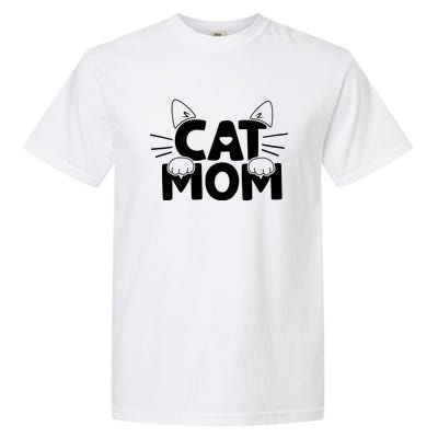 Cat Mom Garment-Dyed Heavyweight T-Shirt