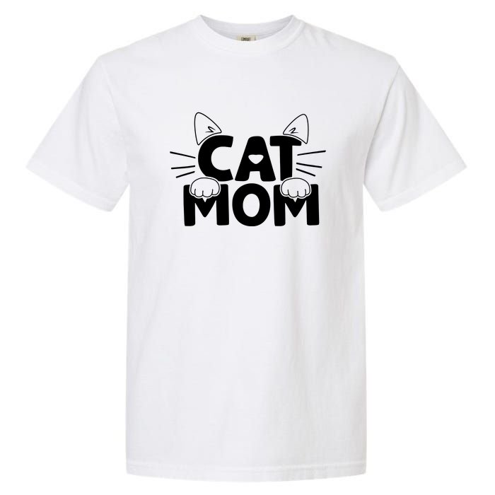 Cat Mom Garment-Dyed Heavyweight T-Shirt