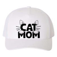 Cat Mom Yupoong Adult 5-Panel Trucker Hat