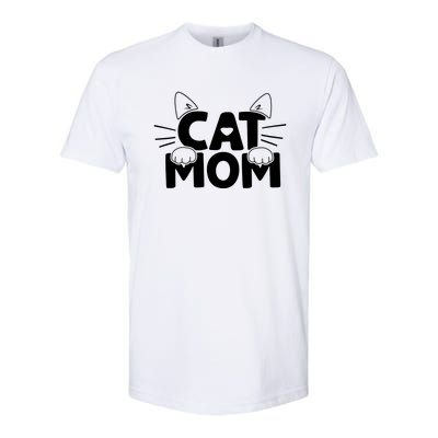 Cat Mom Softstyle CVC T-Shirt