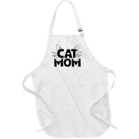 Cat Mom Full-Length Apron With Pockets