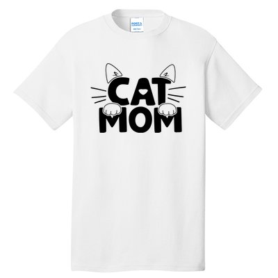 Cat Mom Tall T-Shirt