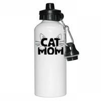 Cat Mom Aluminum Water Bottle