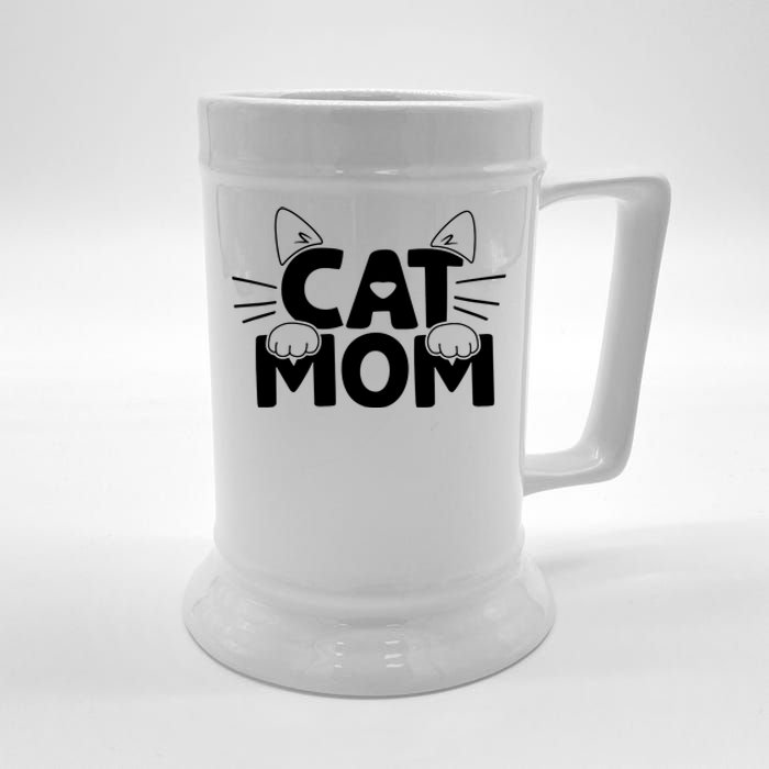 Cat Mom Beer Stein