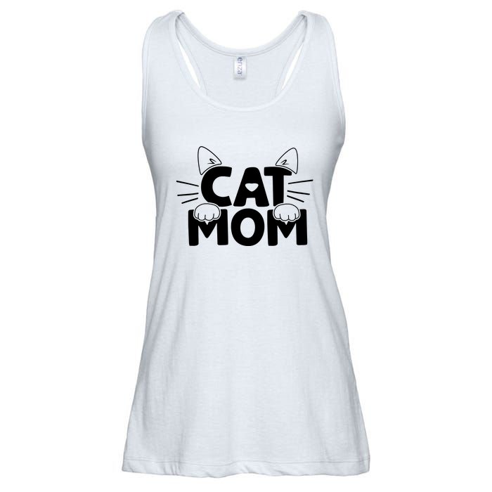 Cat Mom Ladies Essential Flowy Tank