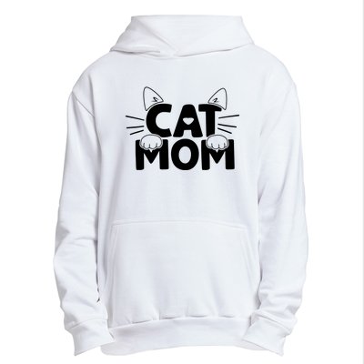 Cat Mom Urban Pullover Hoodie