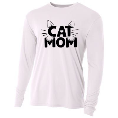 Cat Mom Cooling Performance Long Sleeve Crew