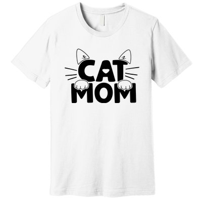 Cat Mom Premium T-Shirt