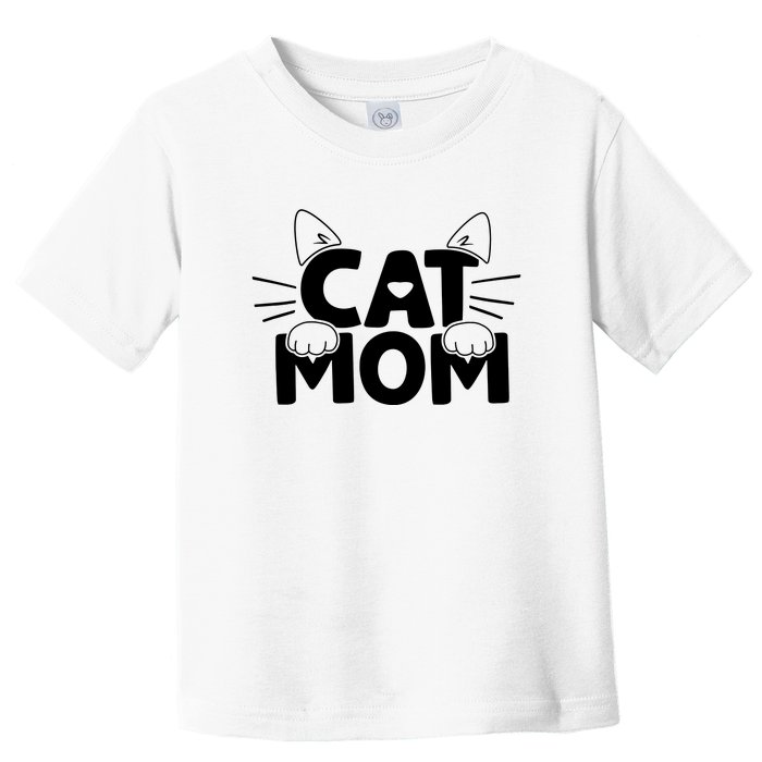 Cat Mom Toddler T-Shirt