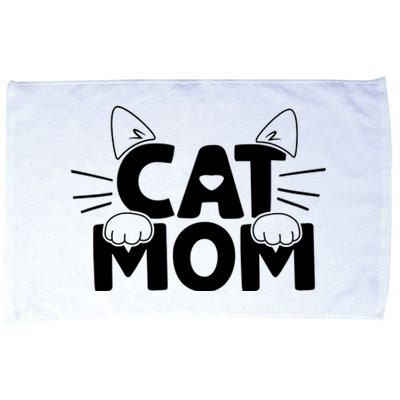 Cat Mom Microfiber Hand Towel