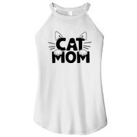 Cat Mom Women's Perfect Tri Rocker Tank