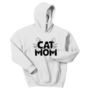 Cat Mom Kids Hoodie