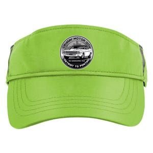 Cruisin Motor City Detroit To Pontiac Classic Muscle Car Adult Drive Performance Visor