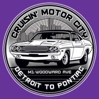 Cruisin Motor City Detroit To Pontiac Classic Muscle Car Toddler Hoodie