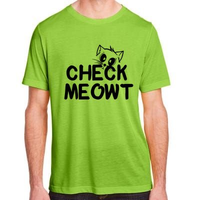 Check Meowt Cat Adult ChromaSoft Performance T-Shirt