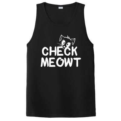 Check Meowt Cat PosiCharge Competitor Tank