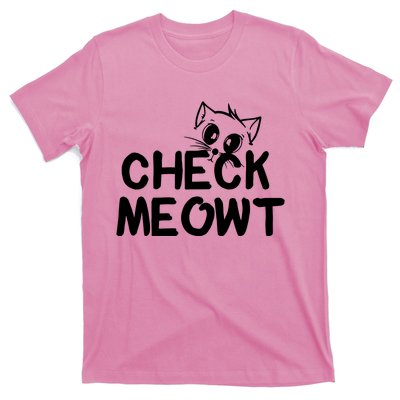 Check Meowt Cat T-Shirt