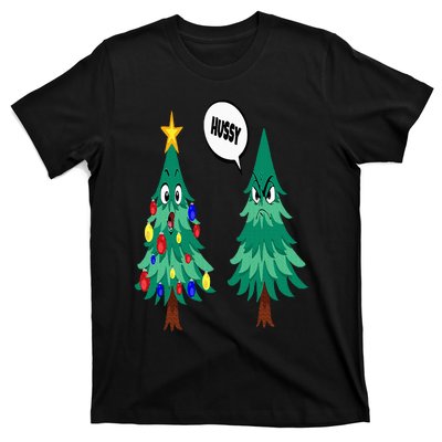 Christmas motifs Christmas tree funny saying T-Shirt