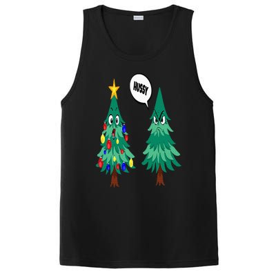 Christmas motifs Christmas tree funny saying PosiCharge Competitor Tank