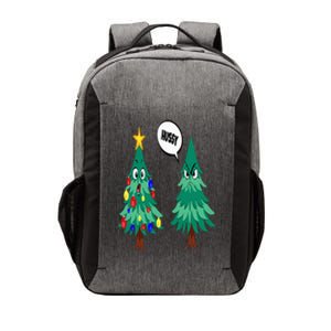 Christmas motifs Christmas tree funny saying Vector Backpack