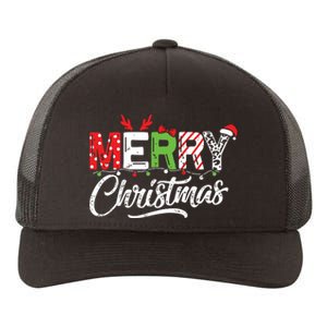 Cute Merry Christmas Matching Family Christmas Yupoong Adult 5-Panel Trucker Hat