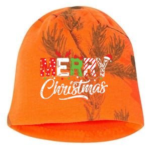 Cute Merry Christmas Matching Family Christmas Kati - Camo Knit Beanie