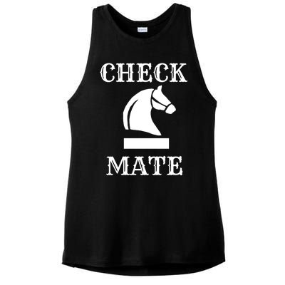 Check Mate Chess Ladies PosiCharge Tri-Blend Wicking Tank