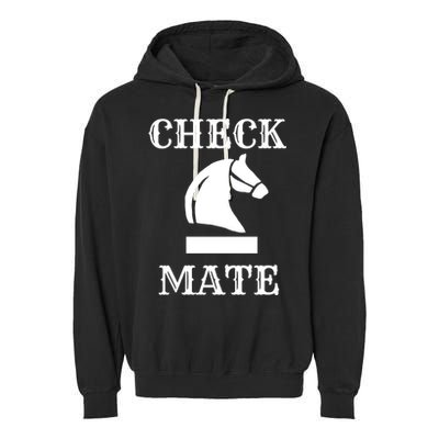 Check Mate Chess Garment-Dyed Fleece Hoodie