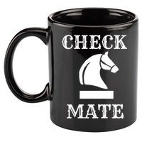 Check Mate Chess 11oz C Handle Ceramic Mug