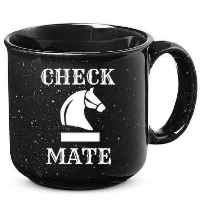 Check Mate Chess 15oz Campfire Ceramic Mug