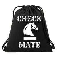 Check Mate Chess Drawstring Bag