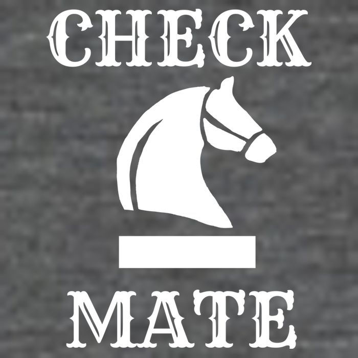 Check Mate Chess 7 Panel Mesh Trucker Snapback Hat