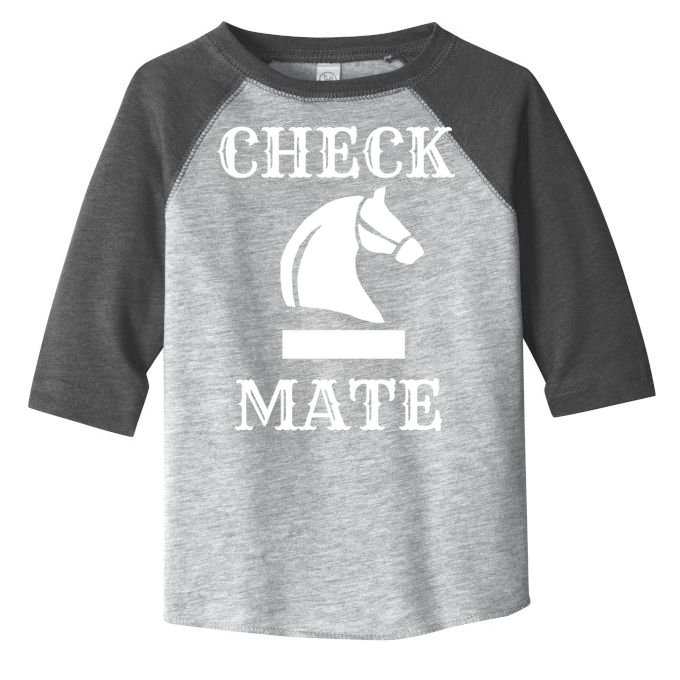 Check Mate Chess Toddler Fine Jersey T-Shirt