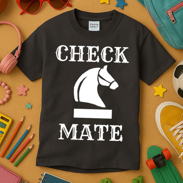 Check Mate Chess Kids T-Shirt