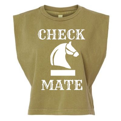 Check Mate Chess Garment-Dyed Women's Muscle Tee