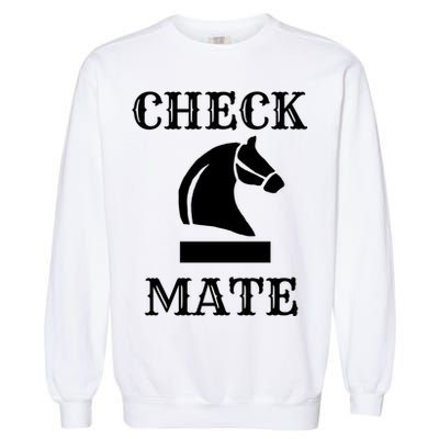 Check Mate Chess Garment-Dyed Sweatshirt