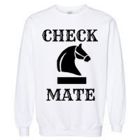 Check Mate Chess Garment-Dyed Sweatshirt