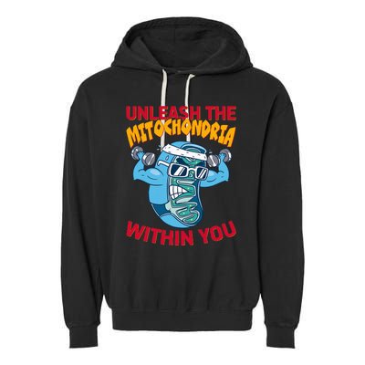 Cell Mitochondria Garment-Dyed Fleece Hoodie