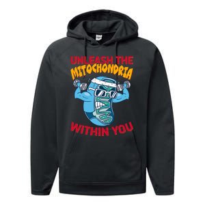 Cell Mitochondria Performance Fleece Hoodie