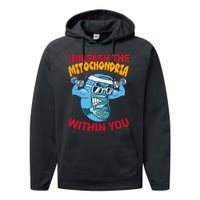 Cell Mitochondria Performance Fleece Hoodie